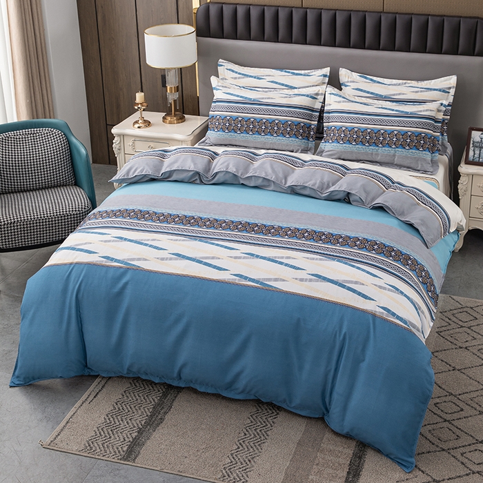 91家纺网 家纺一手货源 找家纺 佳宇轩 2026新款爆款140克独版植物羊绒加厚斜纹磨毛四件套 奥斯汀