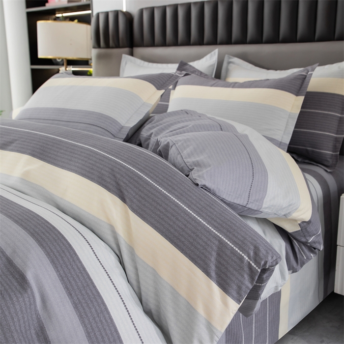 91家纺网 家纺一手货源 找家纺 佳宇轩 2026新款爆款140克独版植物羊绒加厚斜纹磨毛四件套 布鲁斯