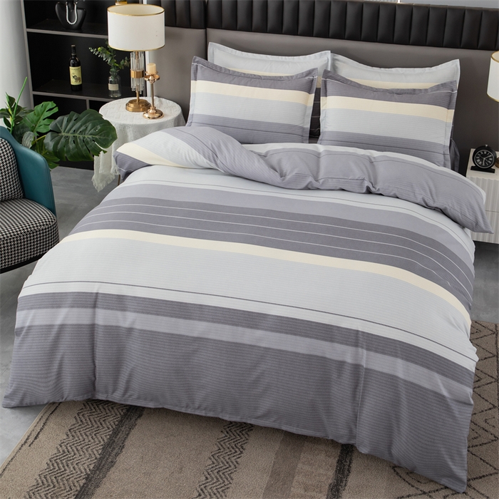 91家纺网 家纺一手货源 找家纺 佳宇轩 2026新款爆款140克独版植物羊绒加厚斜纹磨毛四件套 布鲁斯