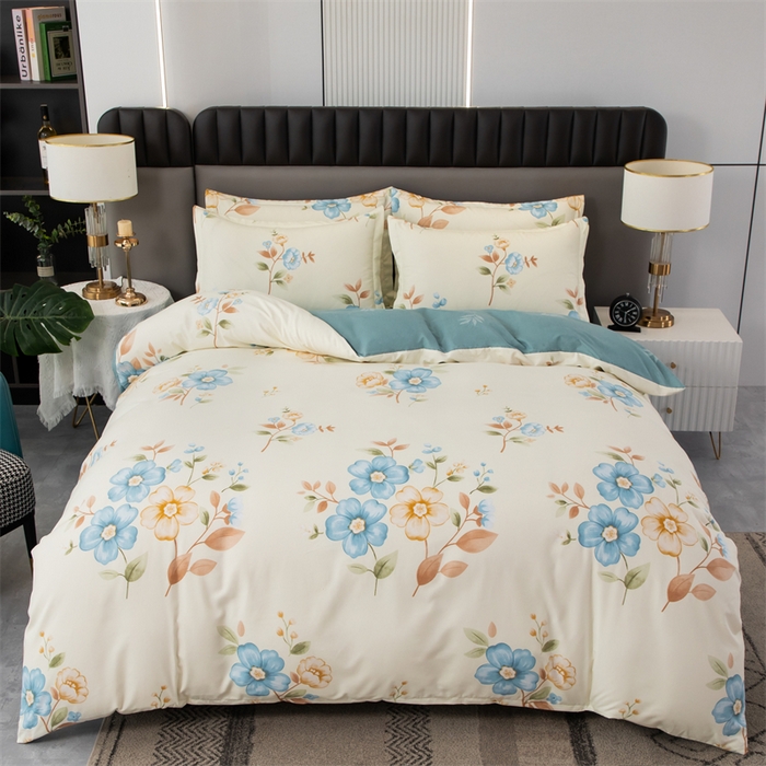 91家纺网 家纺一手货源 找家纺 （总）佳宇轩 2026新款爆款140克独版植物羊绒加厚斜纹磨毛四件套