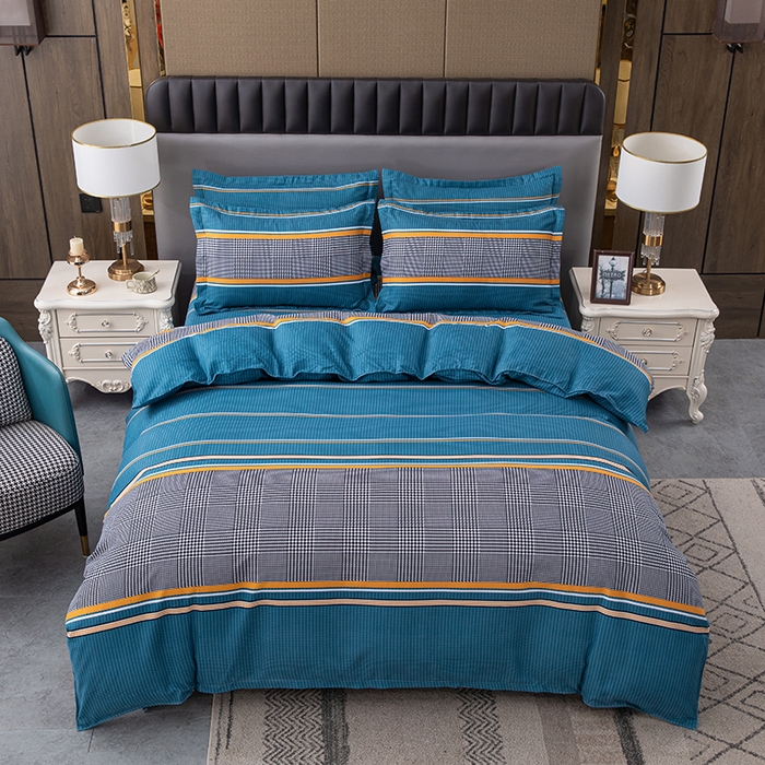 91家纺网 家纺一手货源 找家纺 （总）佳宇轩 2026新款爆款140克独版植物羊绒加厚斜纹磨毛四件套