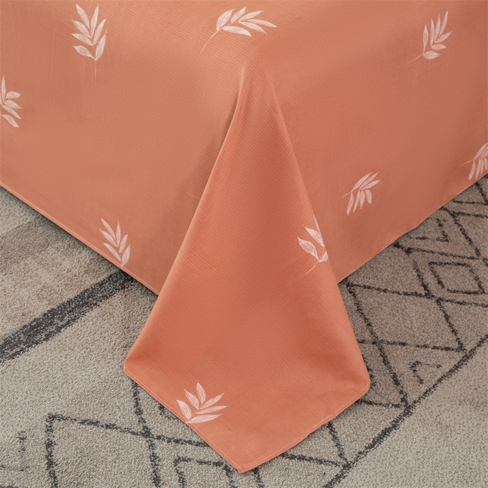 91家纺网 家纺一手货源 找家纺 佳宇轩 2026新款爆款140克独版植物羊绒加厚斜纹磨毛四件套 朝花夕拾