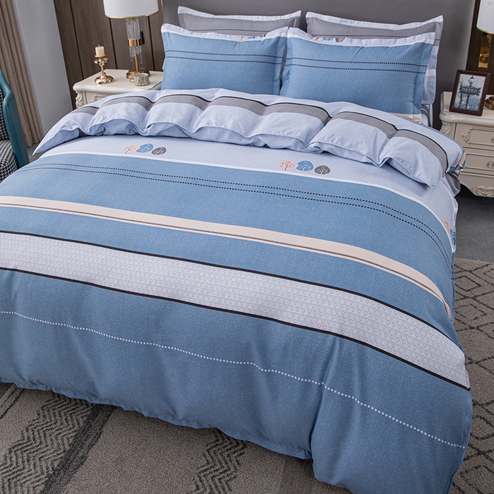 91家纺网 家纺一手货源 找家纺 佳宇轩 2026新款爆款140克独版植物羊绒加厚斜纹磨毛四件套 快乐空间