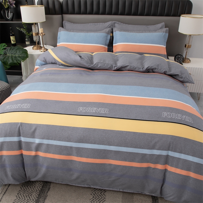 91家纺网 家纺一手货源 找家纺 佳宇轩 2026新款爆款140克独版植物羊绒加厚斜纹磨毛四件套 格兰特