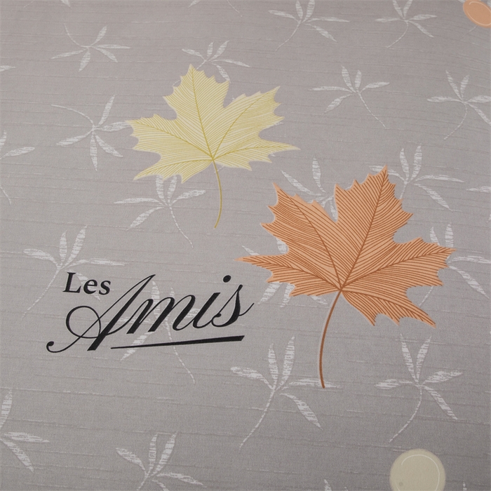 91家纺网 家纺一手货源 找家纺 佳宇轩 2026新款爆款140克独版植物羊绒加厚斜纹磨毛四件套 秋风落叶