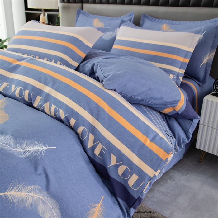 91家纺网 家纺一手货源 找家纺 佳宇轩 2026新款爆款140克独版植物羊绒加厚斜纹磨毛四件套 妙羽