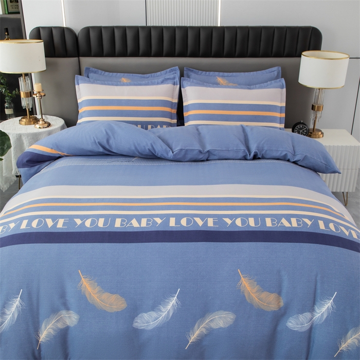 91家纺网 家纺一手货源 找家纺 佳宇轩 2026新款爆款140克独版植物羊绒加厚斜纹磨毛四件套 妙羽