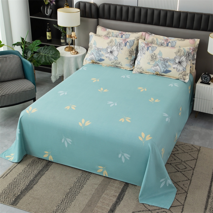 91家纺网 家纺一手货源 找家纺 佳宇轩 2026新款爆款140克独版植物羊绒加厚斜纹磨毛四件套 水木年华