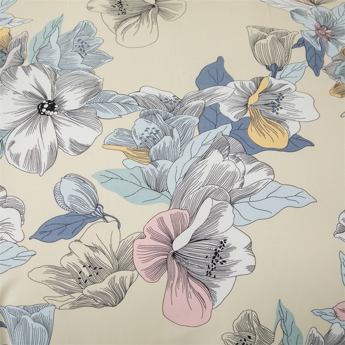 91家纺网 家纺一手货源 找家纺 佳宇轩 2026新款爆款140克独版植物羊绒加厚斜纹磨毛四件套 水木年华