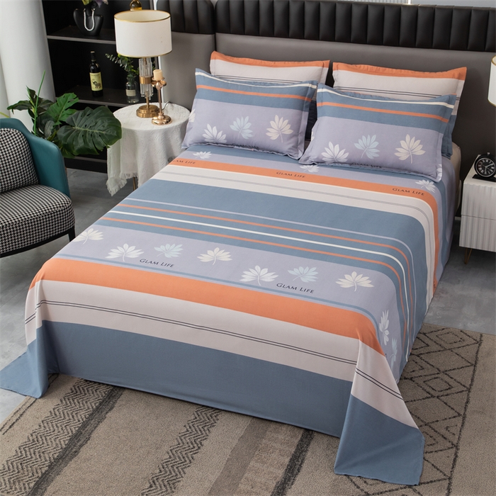 91家纺网 家纺一手货源 找家纺 佳宇轩 2026新款爆款140克独版植物羊绒加厚斜纹磨毛四件套 晚枫