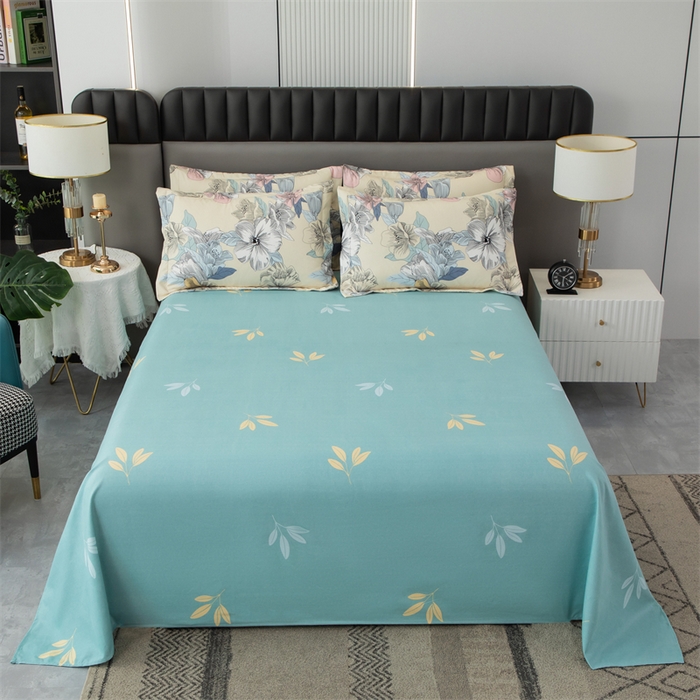 91家纺网 家纺一手货源 找家纺 佳宇轩 2026新款爆款140克独版植物羊绒加厚斜纹磨毛四件套 水木年华