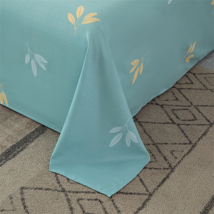 91家纺网 家纺一手货源 找家纺 佳宇轩 2026新款爆款140克独版植物羊绒加厚斜纹磨毛四件套 水木年华