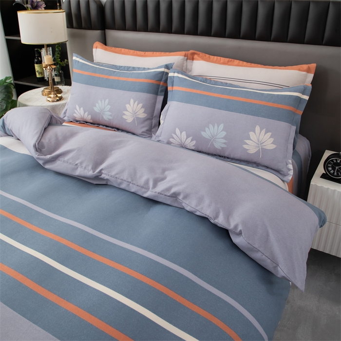 91家纺网 家纺一手货源 找家纺 佳宇轩 2026新款爆款140克独版植物羊绒加厚斜纹磨毛四件套 晚枫