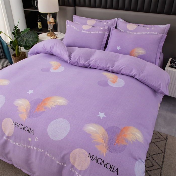 91家纺网 家纺一手货源 找家纺 佳宇轩 2026新款爆款140克独版植物羊绒加厚斜纹磨毛四件套 羽蝶飞