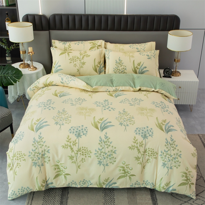 91家纺网 家纺一手货源 找家纺 （总）佳宇轩 2026新款爆款140克独版植物羊绒加厚斜纹磨毛四件套