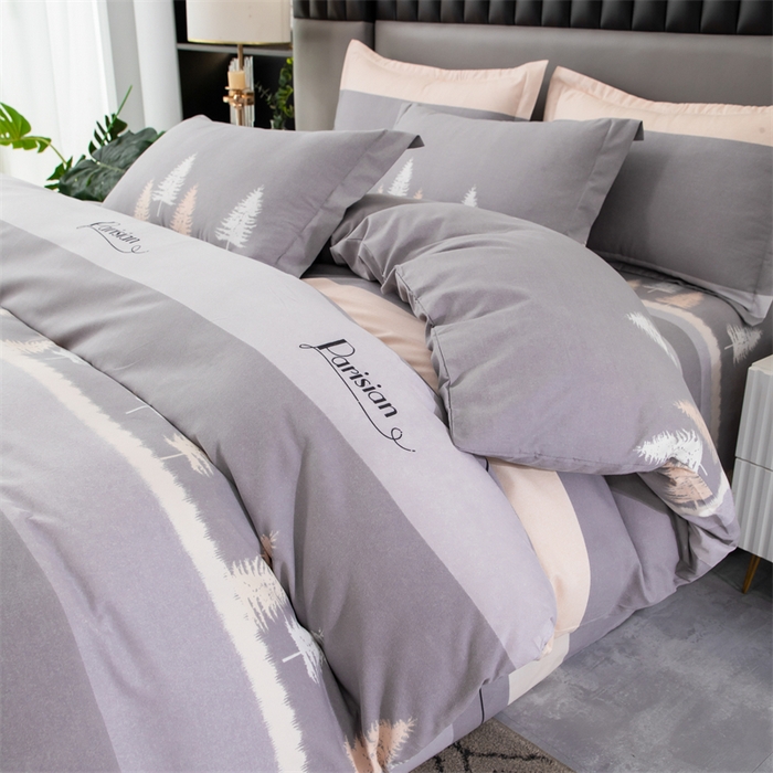 91家纺网 家纺一手货源 找家纺 佳宇轩 2026新款爆款140克独版植物羊绒加厚斜纹磨毛四件套 夏洛特