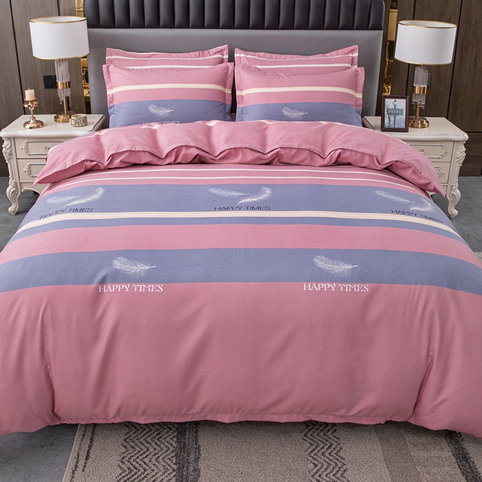 91家纺网 家纺一手货源 找家纺 佳宇轩 2026新款爆款140克独版植物羊绒加厚斜纹磨毛四件套 千与千寻