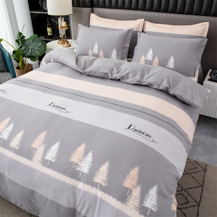 91家纺网 家纺一手货源 找家纺 佳宇轩 2026新款爆款140克独版植物羊绒加厚斜纹磨毛四件套 夏洛特