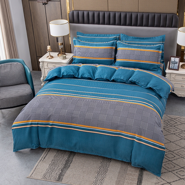 91家纺网 家纺一手货源 找家纺 佳宇轩 2026新款爆款140克独版植物羊绒加厚斜纹磨毛四件套 自由