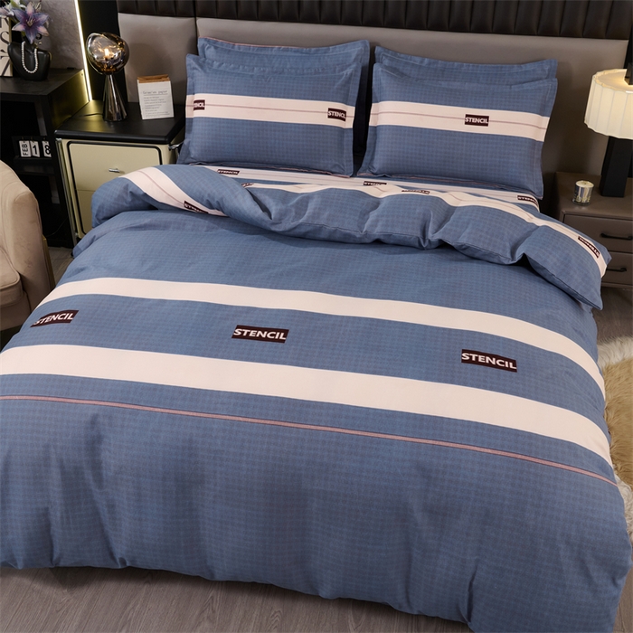 91家纺网 家纺一手货源 找家纺 佳宇轩 2026新款爆款140克独版植物羊绒加厚斜纹磨毛四件套 真爱永恒