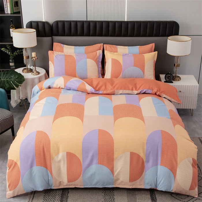 佳宇轩 2026新款爆款140克独版植物羊绒加厚斜纹磨毛四件套 知遇