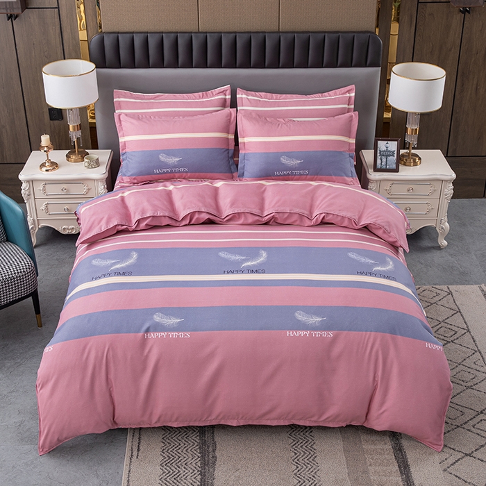 91家纺网 家纺一手货源 找家纺 佳宇轩 2026新款爆款140克独版植物羊绒加厚斜纹磨毛四件套 千与千寻