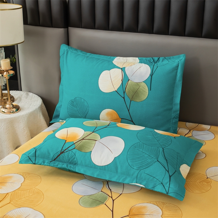 91家纺网 家纺一手货源 找家纺 佳宇轩 2026新款爆款140克独版植物羊绒加厚斜纹磨毛四件套 热带风情