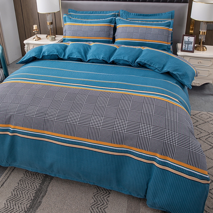 91家纺网 家纺一手货源 找家纺 佳宇轩 2026新款爆款140克独版植物羊绒加厚斜纹磨毛四件套 自由