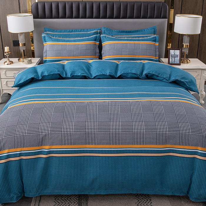 91家纺网 家纺一手货源 找家纺 佳宇轩 2026新款爆款140克独版植物羊绒加厚斜纹磨毛四件套 自由