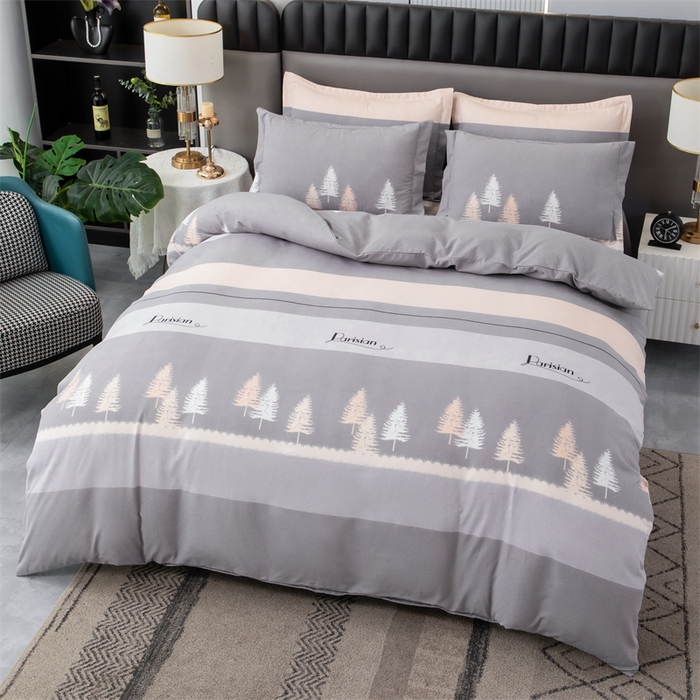 91家纺网 家纺一手货源 找家纺 佳宇轩 2026新款爆款140克独版植物羊绒加厚斜纹磨毛四件套 夏洛特