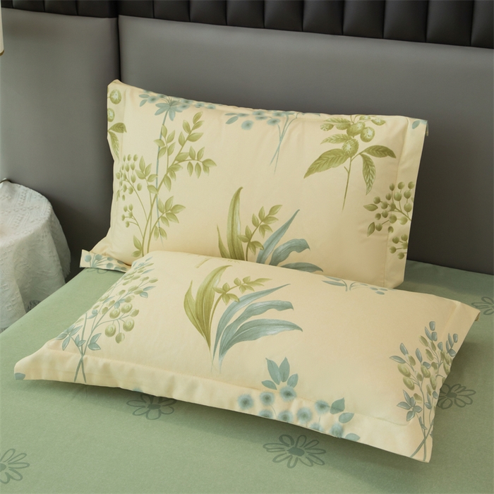 91家纺网 家纺一手货源 找家纺 佳宇轩 2026新款爆款140克独版植物羊绒加厚斜纹磨毛四件套 悠悠仙草