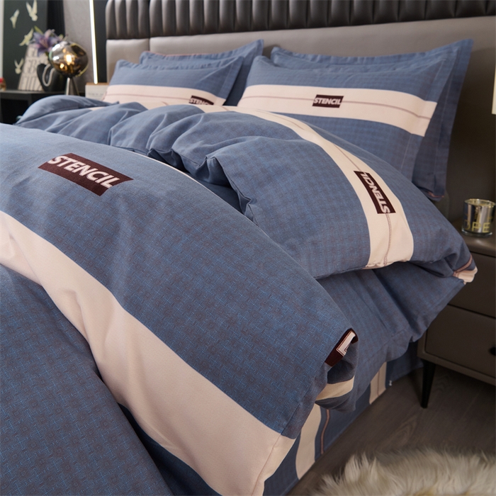 91家纺网 家纺一手货源 找家纺 佳宇轩 2026新款爆款140克独版植物羊绒加厚斜纹磨毛四件套 真爱永恒