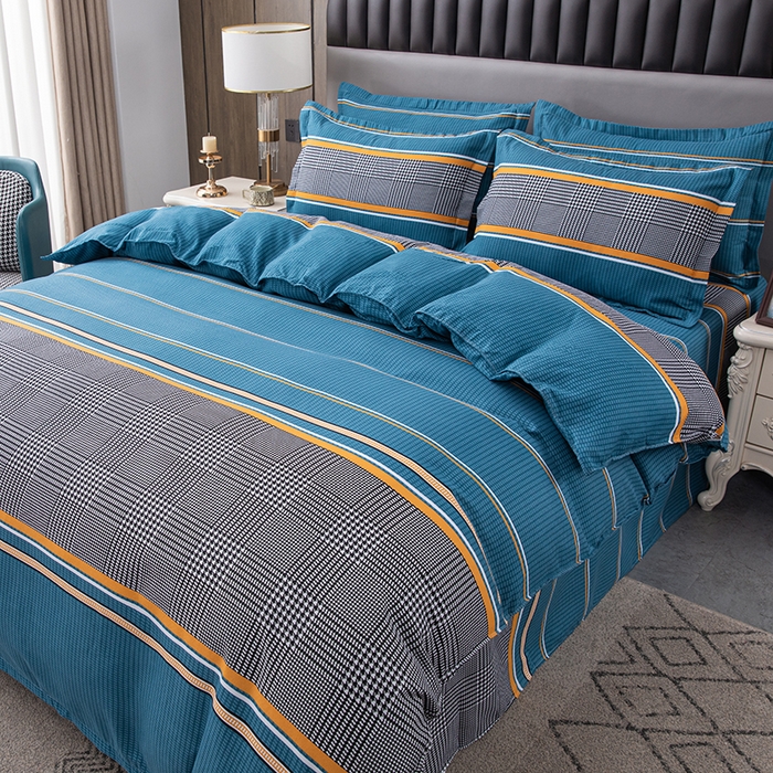 91家纺网 家纺一手货源 找家纺 佳宇轩 2026新款爆款140克独版植物羊绒加厚斜纹磨毛四件套 自由