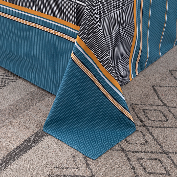 91家纺网 家纺一手货源 找家纺 佳宇轩 2026新款爆款140克独版植物羊绒加厚斜纹磨毛四件套 自由