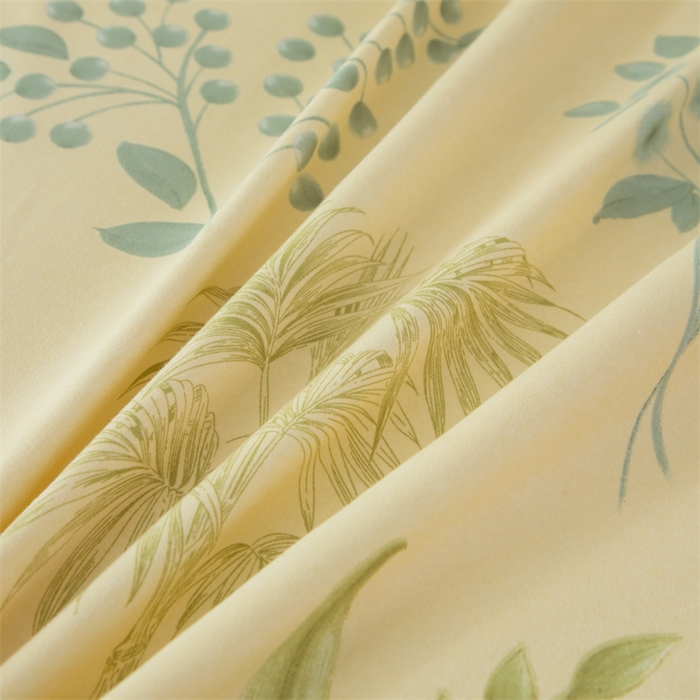 91家纺网 家纺一手货源 找家纺 佳宇轩 2026新款爆款140克独版植物羊绒加厚斜纹磨毛四件套 悠悠仙草