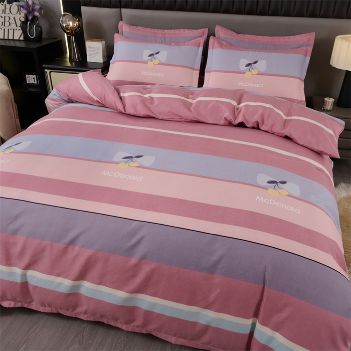 91家纺网 家纺一手货源 找家纺 佳宇轩 2026新款爆款140克独版植物羊绒加厚斜纹磨毛四件套 唯一