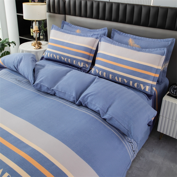 91家纺网 家纺一手货源 找家纺 佳宇轩 2026新款爆款140克独版植物羊绒加厚斜纹磨毛四件套 妙羽