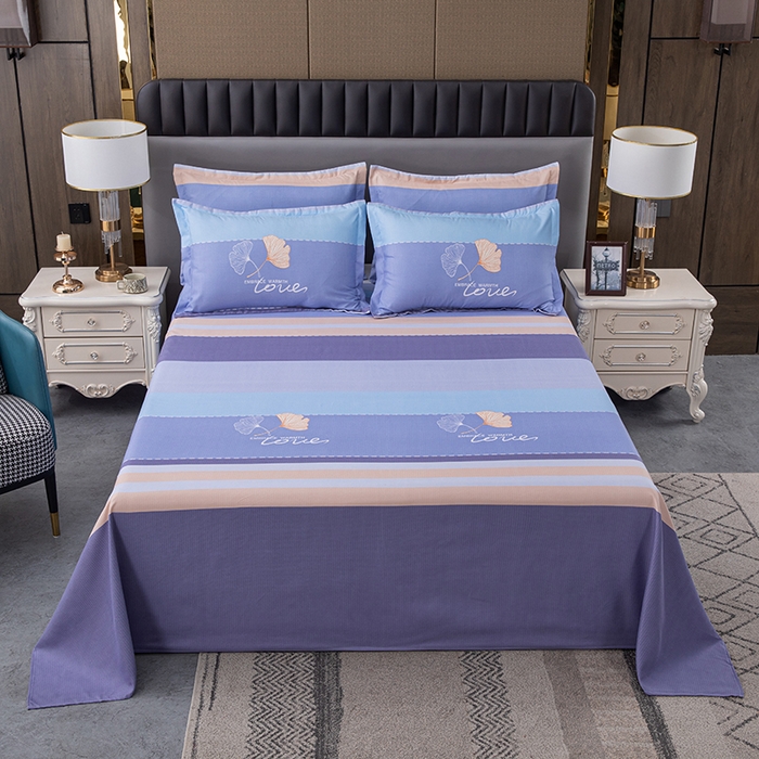 91家纺网 家纺一手货源 找家纺 佳宇轩 2026新款爆款140克独版植物羊绒加厚斜纹磨毛四件套 若雨千叶