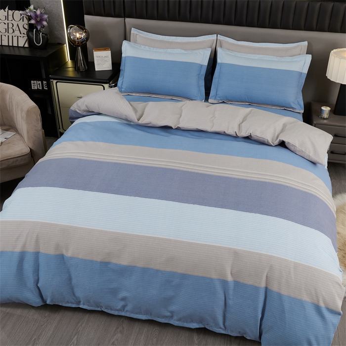 91家纺网 家纺一手货源 找家纺 佳宇轩 2026新款爆款140克独版植物羊绒加厚斜纹磨毛四件套 伽罗