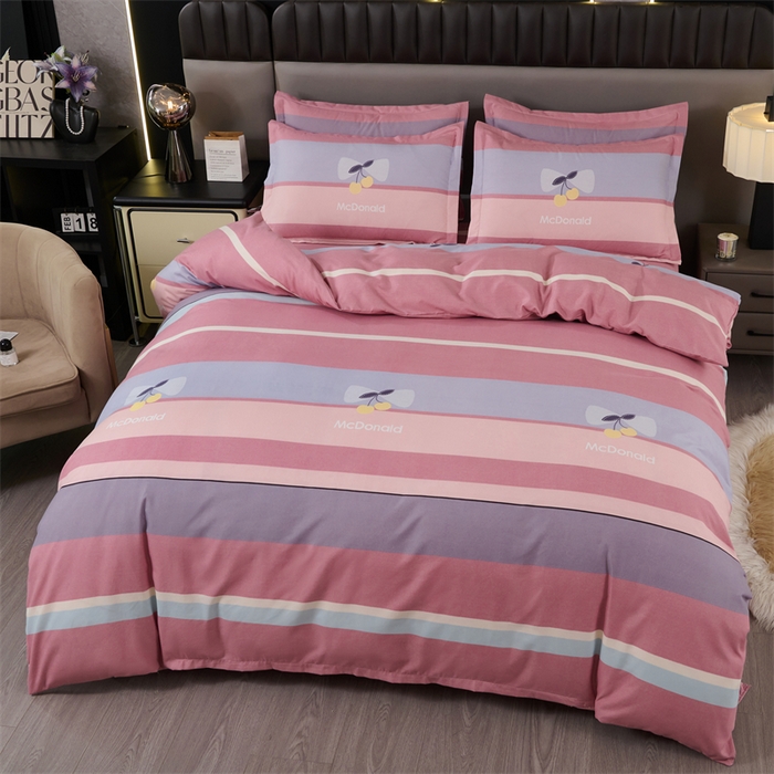 91家纺网 家纺一手货源 找家纺 佳宇轩 2026新款爆款140克独版植物羊绒加厚斜纹磨毛四件套 唯一