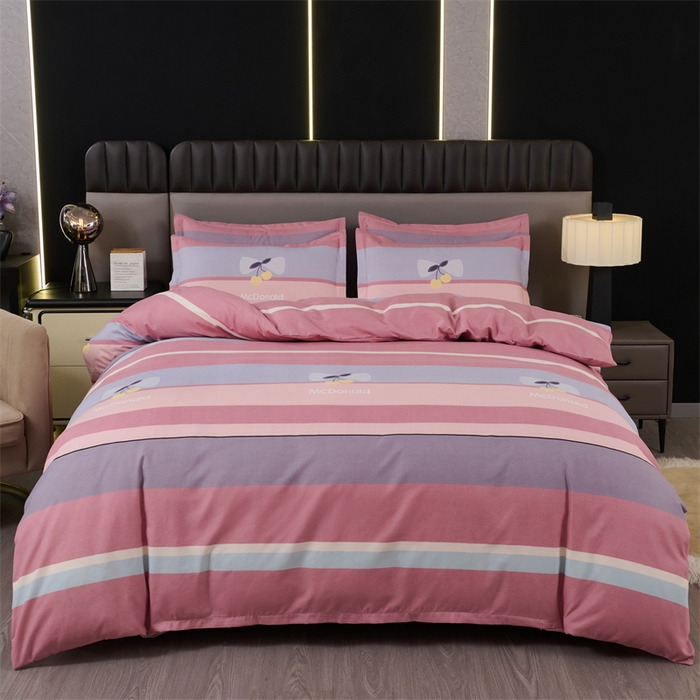 91家纺网 家纺一手货源 找家纺 佳宇轩 2026新款爆款140克独版植物羊绒加厚斜纹磨毛四件套 唯一