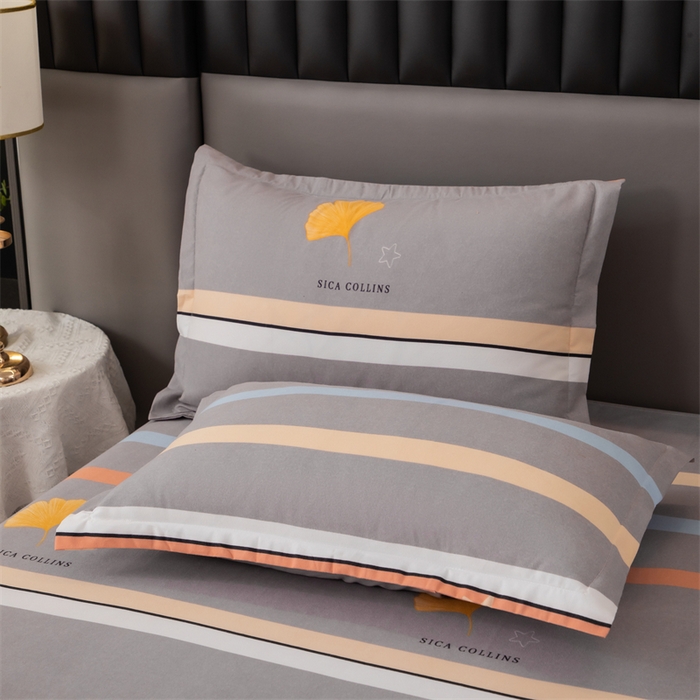 91家纺网 家纺一手货源 找家纺 佳宇轩 2026新款爆款140克独版植物羊绒加厚斜纹磨毛四件套 一叶知秋