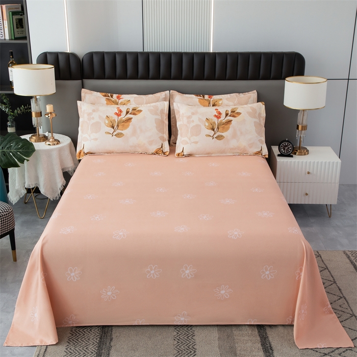 91家纺网 家纺一手货源 找家纺 佳宇轩 2026新款爆款140克独版植物羊绒加厚斜纹磨毛四件套 金枝玉叶