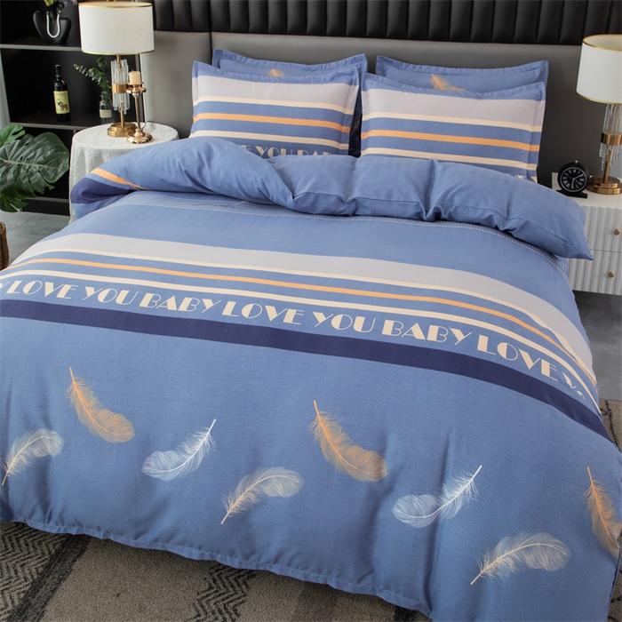 91家纺网 家纺一手货源 找家纺 佳宇轩 2026新款爆款140克独版植物羊绒加厚斜纹磨毛四件套 妙羽