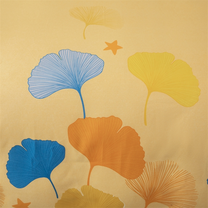 91家纺网 家纺一手货源 找家纺 佳宇轩 2026新款爆款140克独版植物羊绒加厚斜纹磨毛四件套 叶叶风情