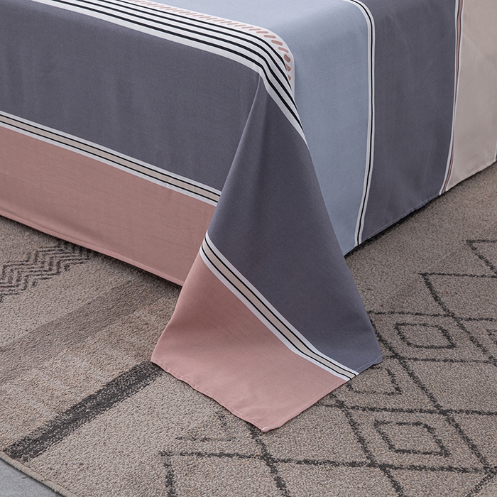 91家纺网 家纺一手货源 找家纺 佳宇轩 2026新款爆款140克独版植物羊绒加厚斜纹磨毛四件套 凡赛尔