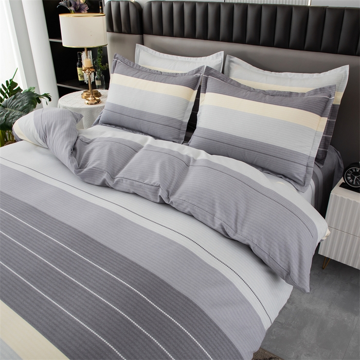 91家纺网 家纺一手货源 找家纺 佳宇轩 2026新款爆款140克独版植物羊绒加厚斜纹磨毛四件套 布鲁斯