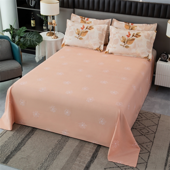 91家纺网 家纺一手货源 找家纺 佳宇轩 2026新款爆款140克独版植物羊绒加厚斜纹磨毛四件套 金枝玉叶