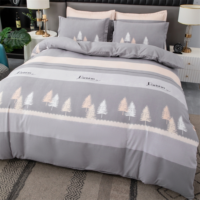 91家纺网 家纺一手货源 找家纺 佳宇轩 2026新款爆款140克独版植物羊绒加厚斜纹磨毛四件套 夏洛特