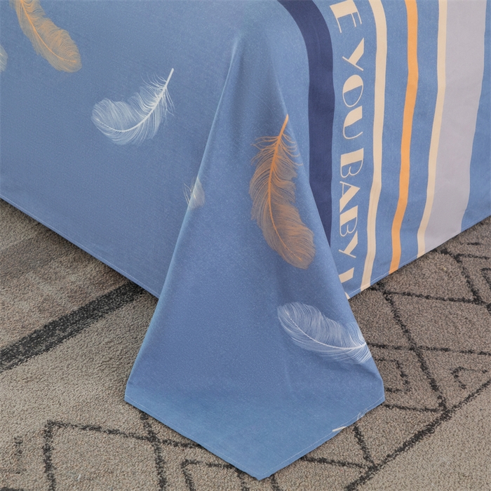 91家纺网 家纺一手货源 找家纺 佳宇轩 2026新款爆款140克独版植物羊绒加厚斜纹磨毛四件套 妙羽